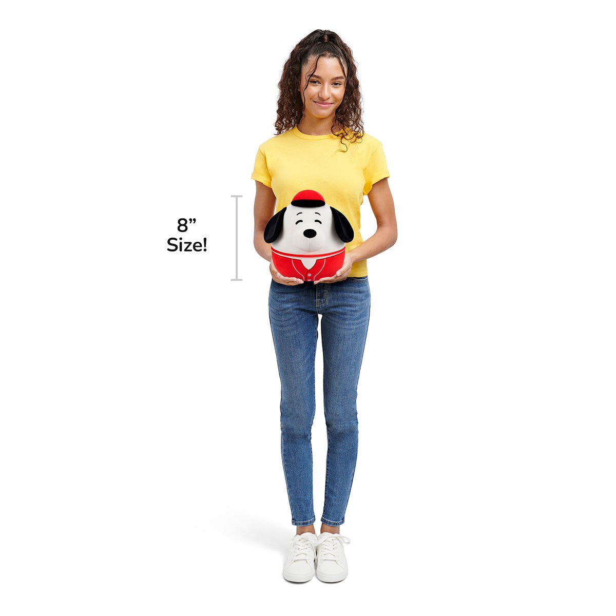 Squishmallows Peanuts 75th Anniversary 8" Comic Style Snoopy | Jazwares