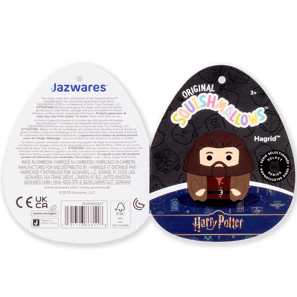 Squishmallows Select Series Harry Potter Bundle | Jazwares