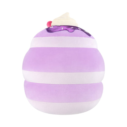 Squishmallows 12" Una the Ube Pancakes with Pink Pretzel | Jazwares