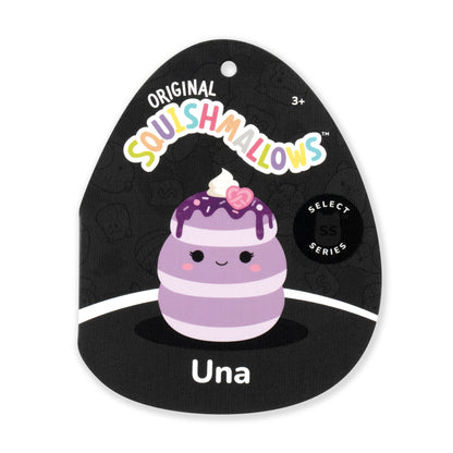 Squishmallows 12" Una the Ube Pancakes with Pink Pretzel | Jazwares