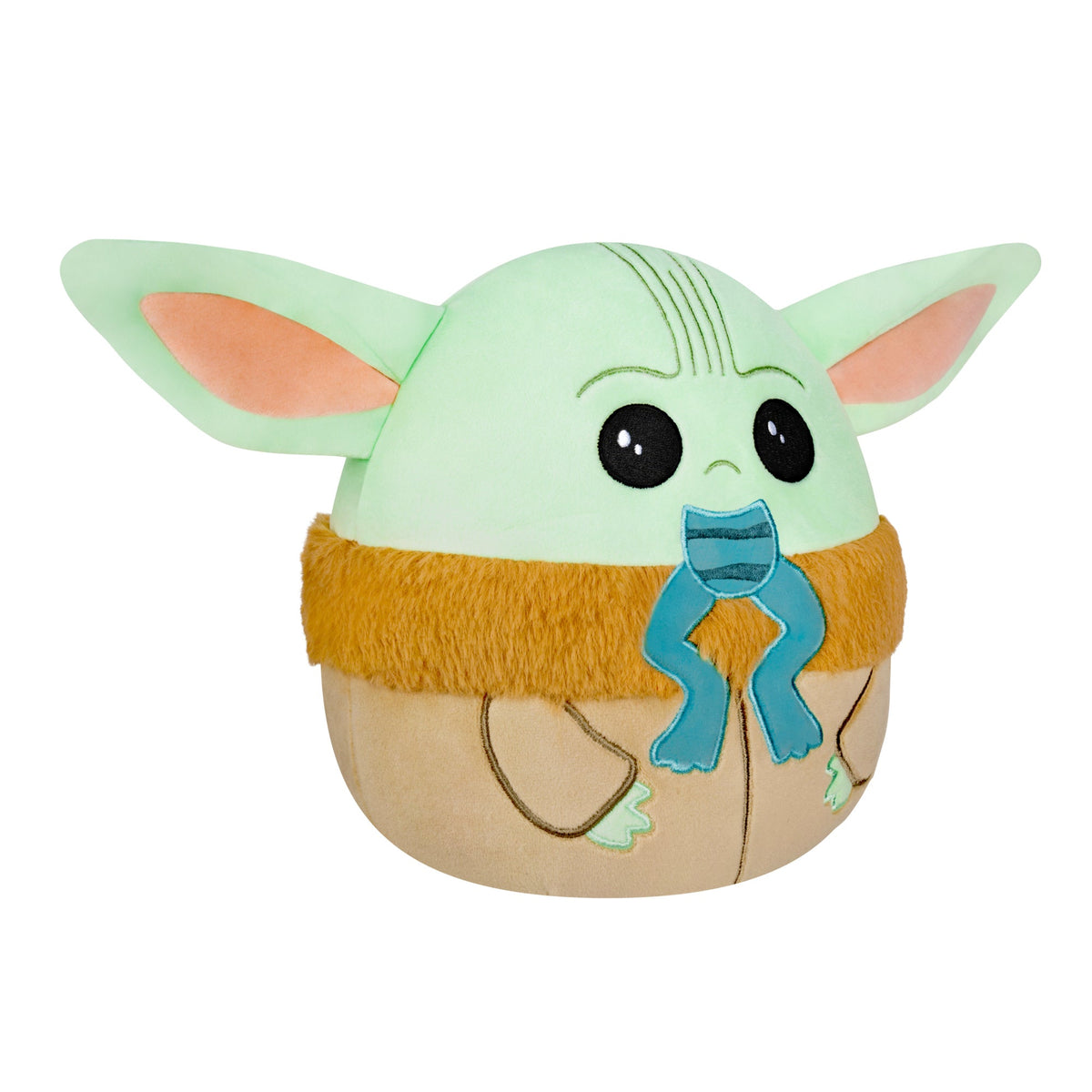 Squishmallows 8" Select Series Star Wars Grogu Eating Frog | Jazwares
