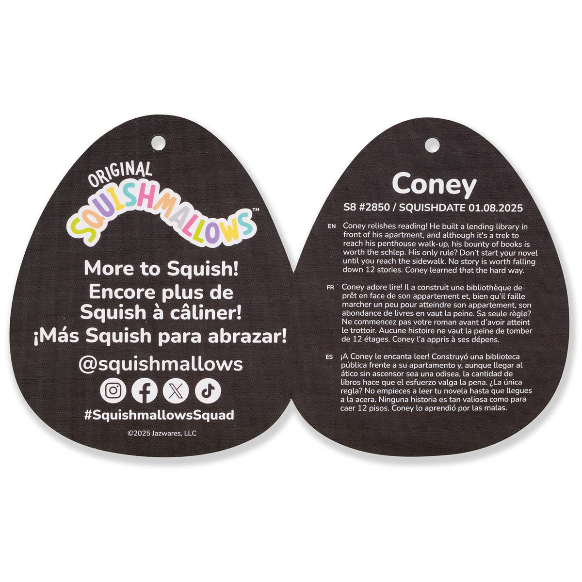 Squishmallows 12" Select Series Coney the Footlong Hot Dog | Jazwares