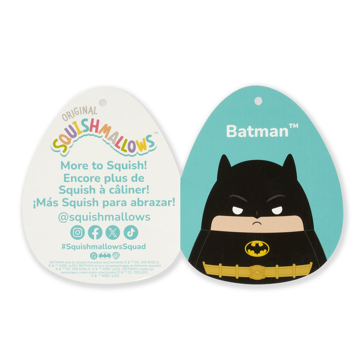 Squishmallows DC Comics 12" Batman Plush | Jazwares