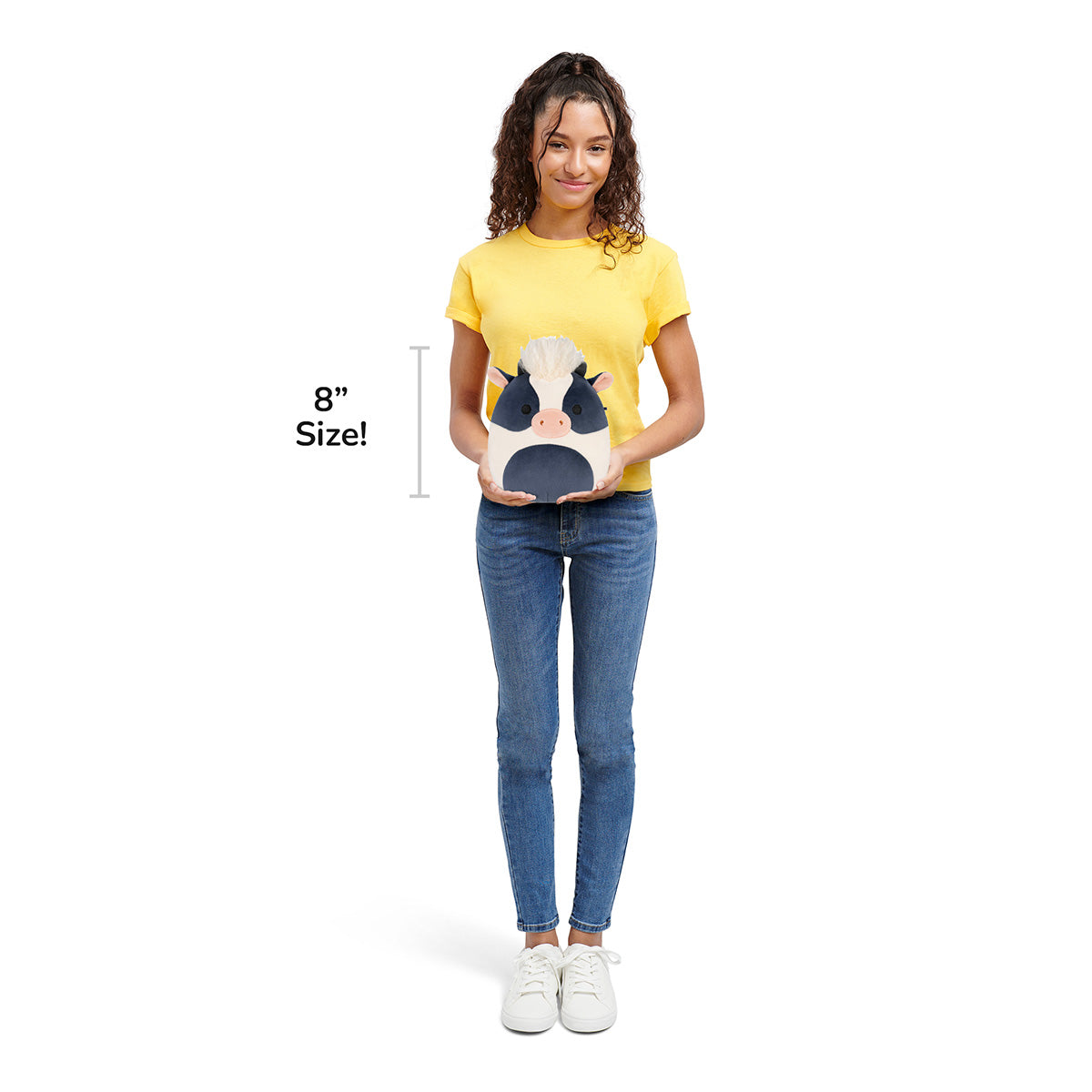 Squishmallows 8" Cow and Chicken Bundle | Jazwares