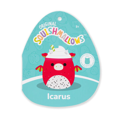 Squishmallows 14" Icarus the Dragon Fruit Drink | Jazwares