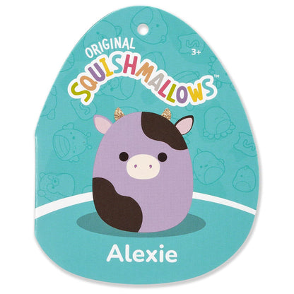 Squishmallows 24" Alexie the Purple and Black Cow | Jazwares