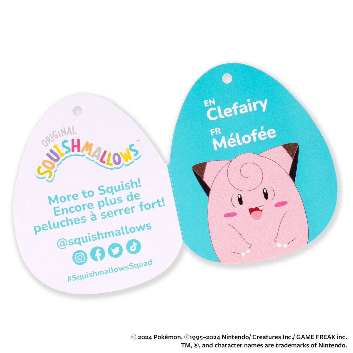Pokemon 20-Inch Clefairy | Jazwares