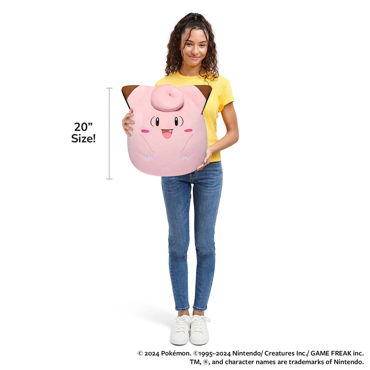 Pokemon 20-Inch Clefairy | Jazwares