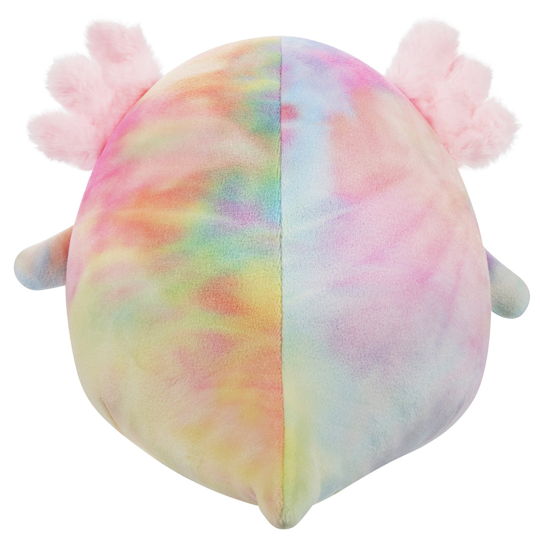 Squishmallows 11" Tinley the Rainbow Tie-Dye Axolotl | Jazwares