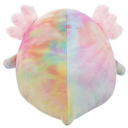 Squishmallows 11" Tinley the Rainbow Tie-Dye Axolotl | Jazwares