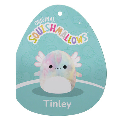 Squishmallows 11" Tinley the Rainbow Tie-Dye Axolotl | Jazwares