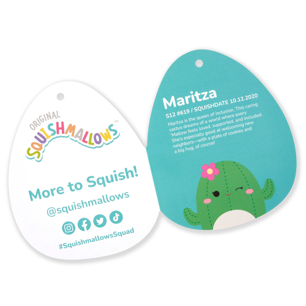 Squishmallows 12" & 14" Maritza the Green Cactus | Jazwares