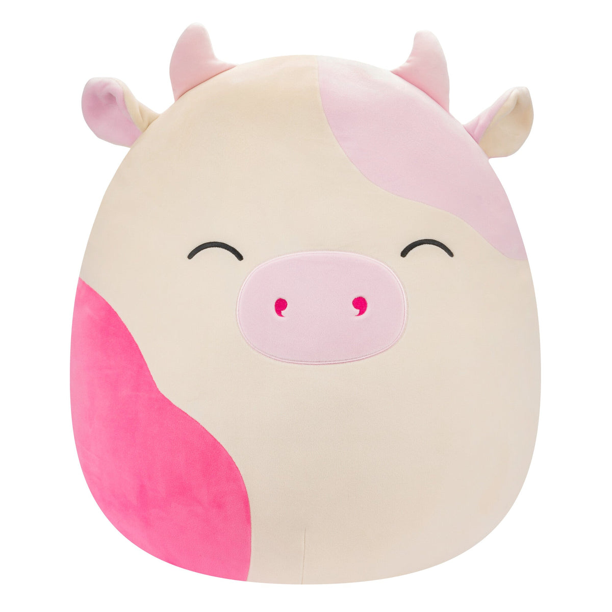Squishmallows 20" Caedyn the Cream Cow with Pink Spots | Jazwares