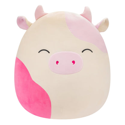 Squishmallows 20" Caedyn the Cream Cow with Pink Spots | Jazwares