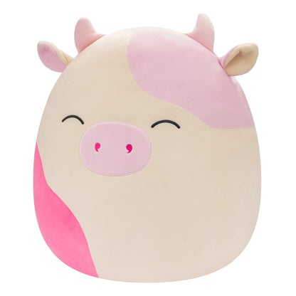 Squishmallows 20" Caedyn the Cream Cow with Pink Spots | Jazwares