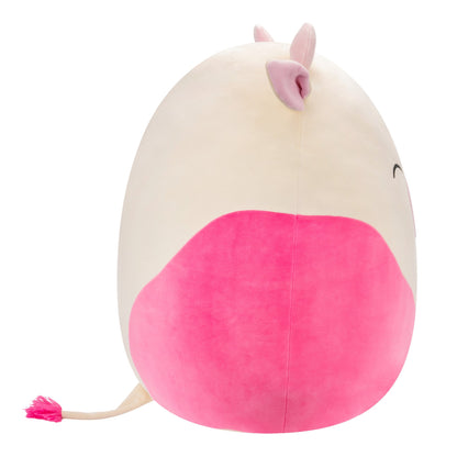 Squishmallows 20" Caedyn the Cream Cow with Pink Spots | Jazwares