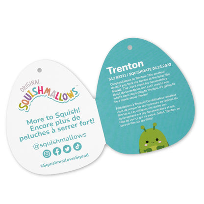 Squishmallows 12" Trenton the Green Praying Mantis With Sparkle Wings | Jazwares