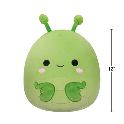 Squishmallows 12" Trenton the Green Praying Mantis With Sparkle Wings | Jazwares
