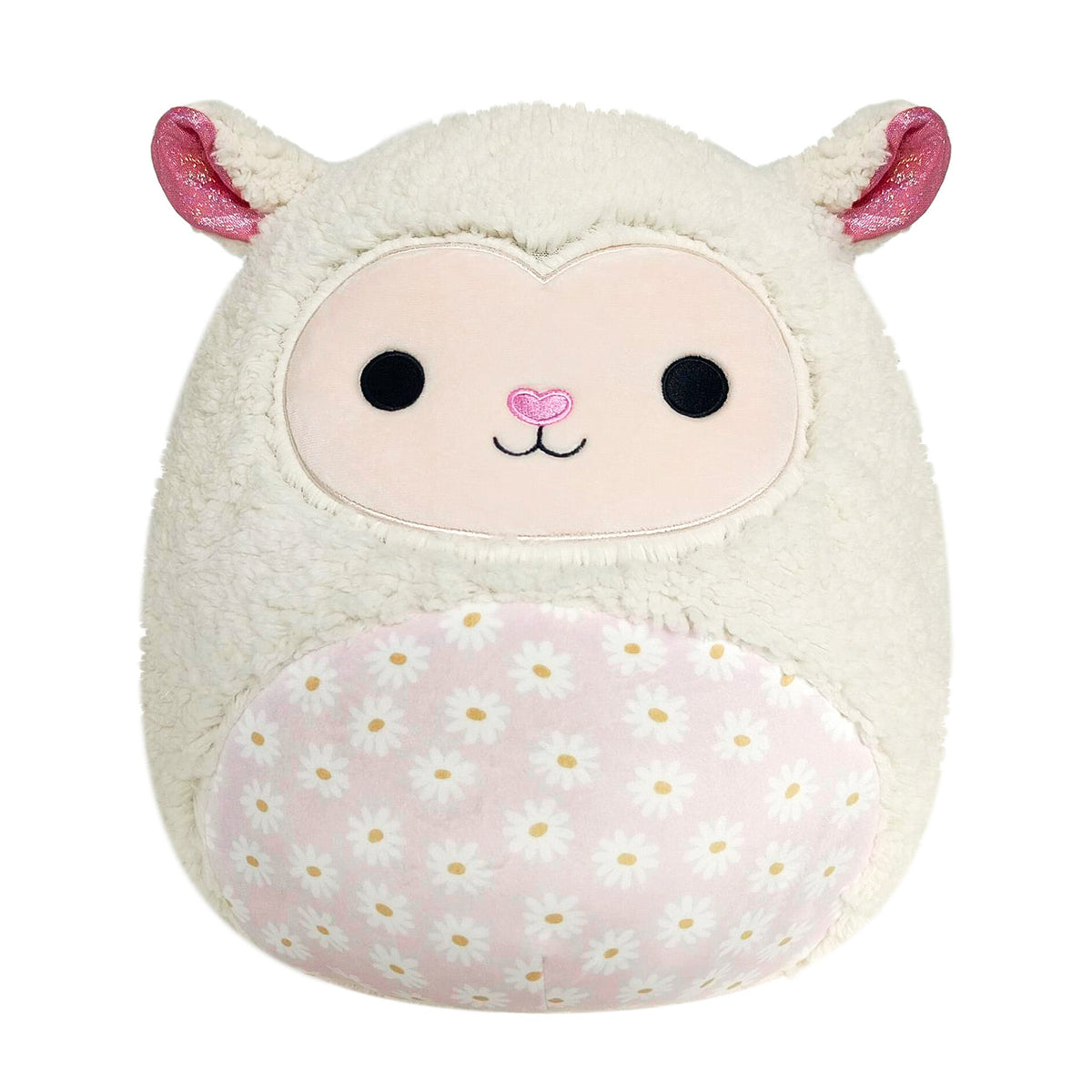 Squishmallows 14" Sophie the Cream Lamb with Daisy Flower Belly | Jazwares