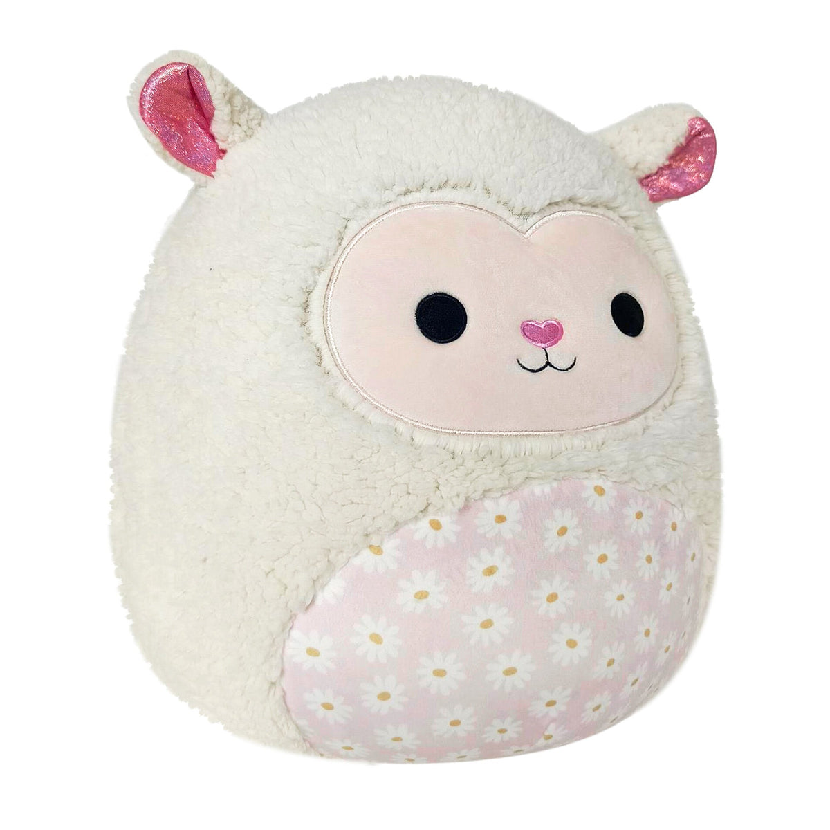 Squishmallows 14" Sophie the Cream Lamb with Daisy Flower Belly | Jazwares