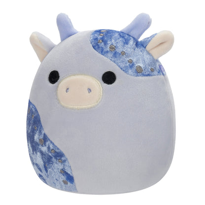 Squishmallows 5" Marzio Light Blue Velvet Cow | Jazwares
