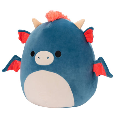 Squishmallows 14" Carin the Blue Dragon | Jazwares