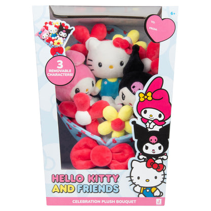 Hello Kitty and Friends 12-Inch Plush Celebration Bouquet | Jazwares