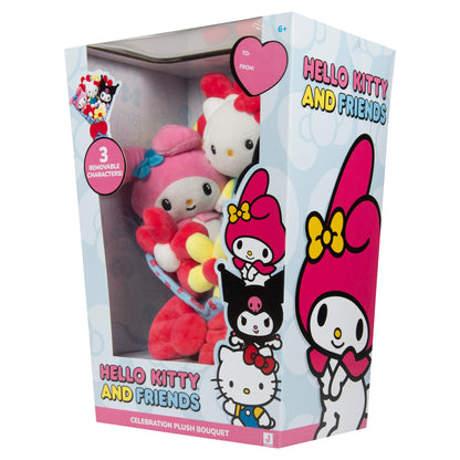 Hello Kitty and Friends 12-Inch Plush Celebration Bouquet | Jazwares
