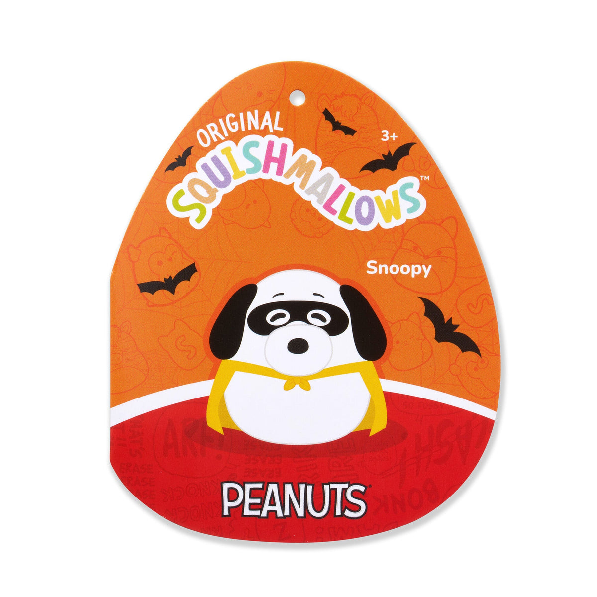 Squishmallows Peanuts 8-Inch Superhero Snoopy Plush | Jazwares