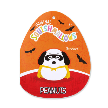 Squishmallows Peanuts 8-Inch Superhero Snoopy Plush | Jazwares