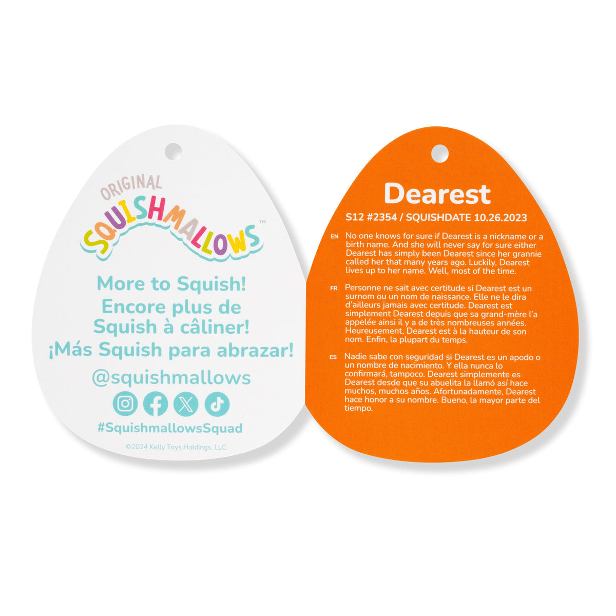 Squishmallows 12" Dearest the Teal Swamp Monster | Jazwares