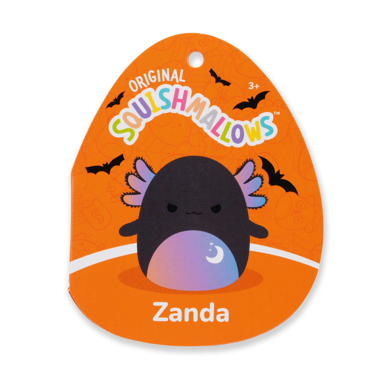 Squishmallows 5" Zanda the Charcoal Grey Celestial Axolotl | Jazwares