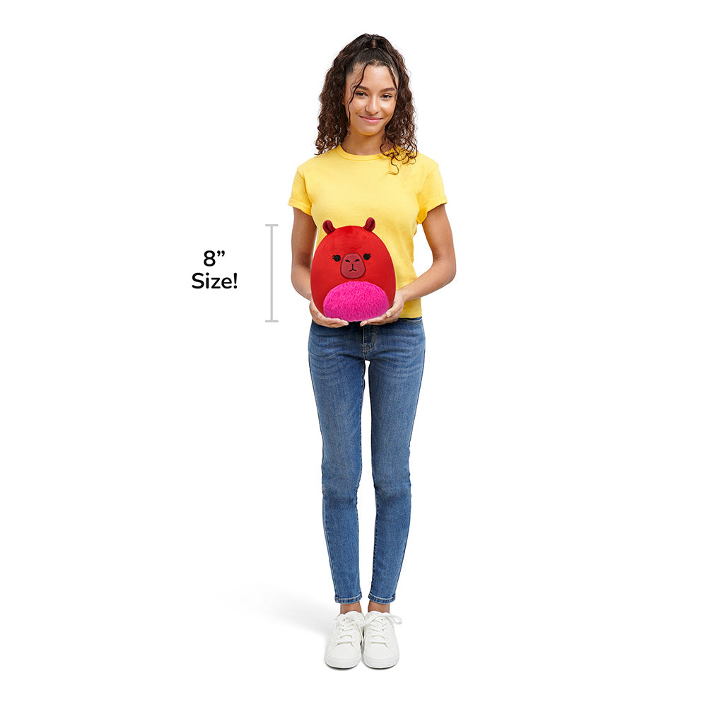 Squishmallows 8" Marcia the Maroon Capybara | Jazwares