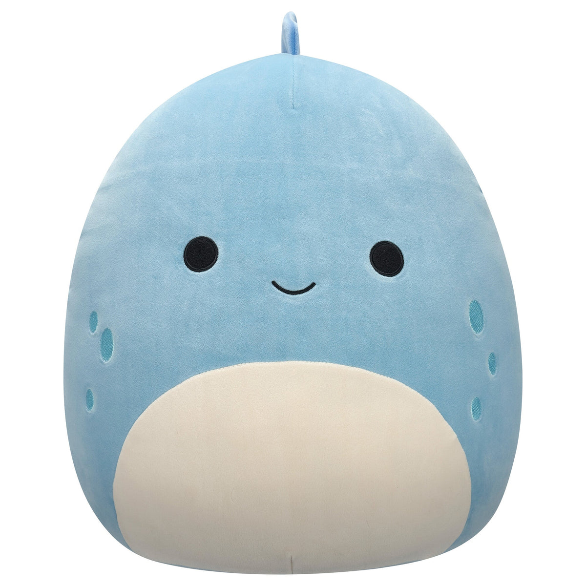 Squishmallows 16" John-John the Slate Blue Dino | Jazwares