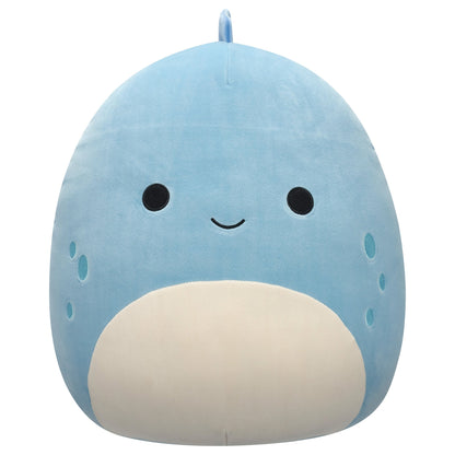Squishmallows 16" John-John the Slate Blue Dino | Jazwares