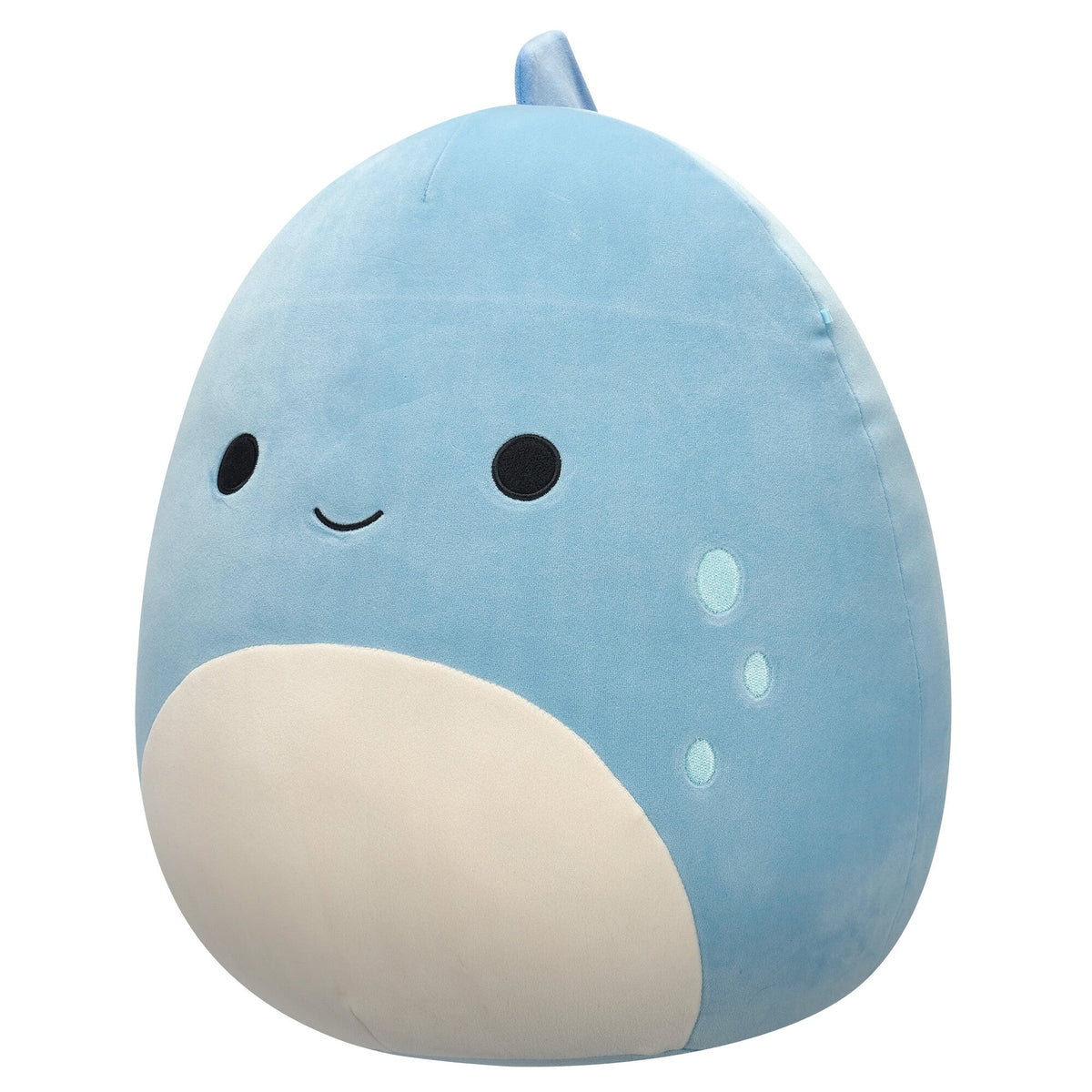Squishmallows 16" John-John the Slate Blue Dino | Jazwares