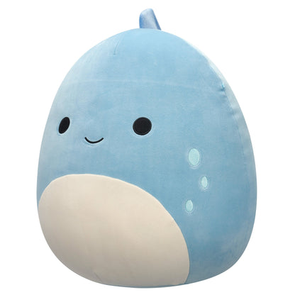 Squishmallows 16" John-John the Slate Blue Dino | Jazwares
