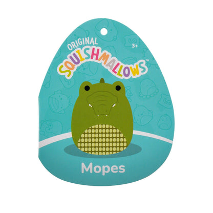 Squishmallows 12" Mopes the Green Alligator with Textured Belly | Jazwares