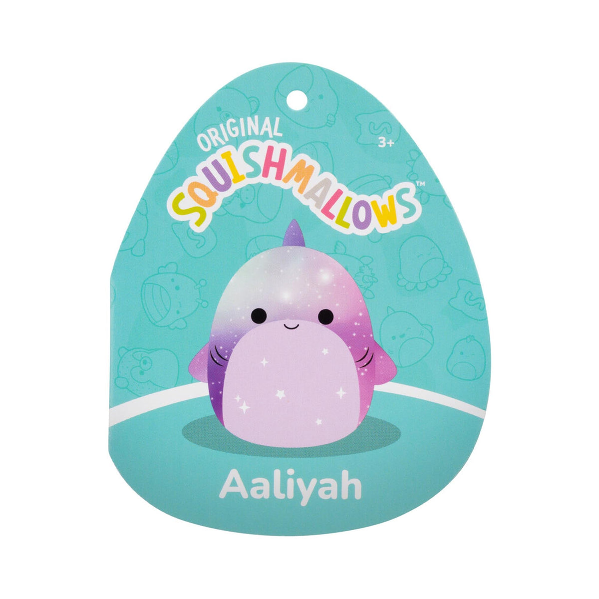Squishmallows 12" Aaliyah the Purple Celestial Shark | Jazwares