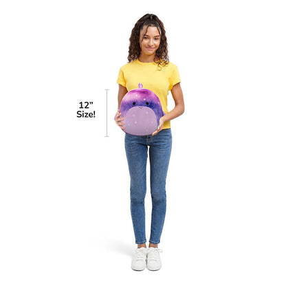 Squishmallows 12" Aaliyah the Purple Celestial Shark | Jazwares