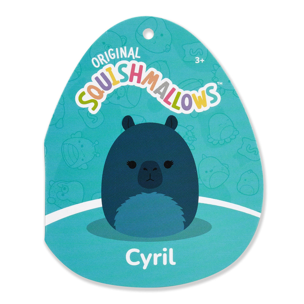 Squishmallows 10" Cyril the Dark Teal Capybara | Jazwares