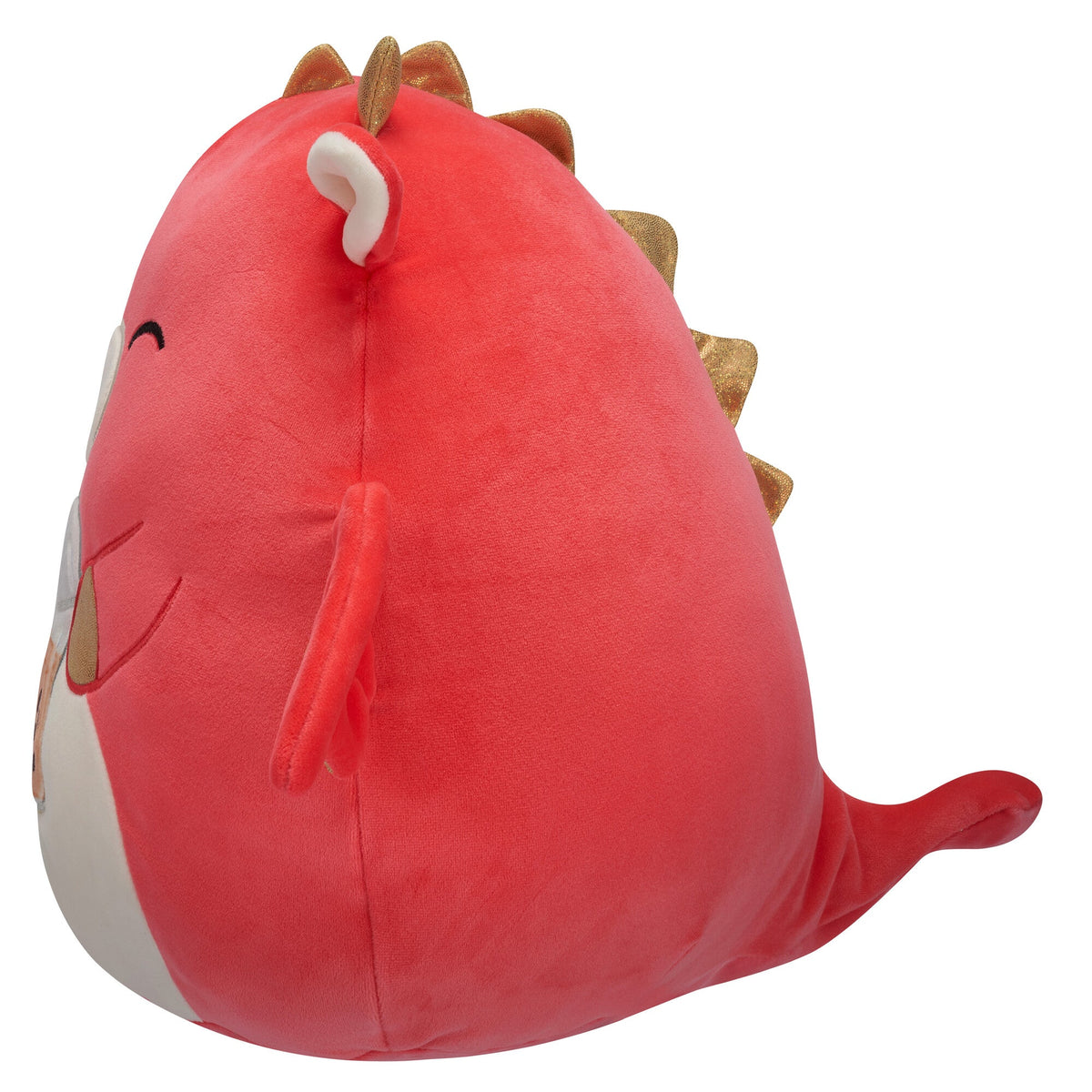 Squishmallows 12" Baiden the Red Dragon with Boba Drink | Jazwares