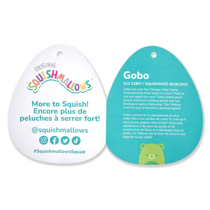 Squishmallows 12" Gobo the Neon Green Bear | Jazwares