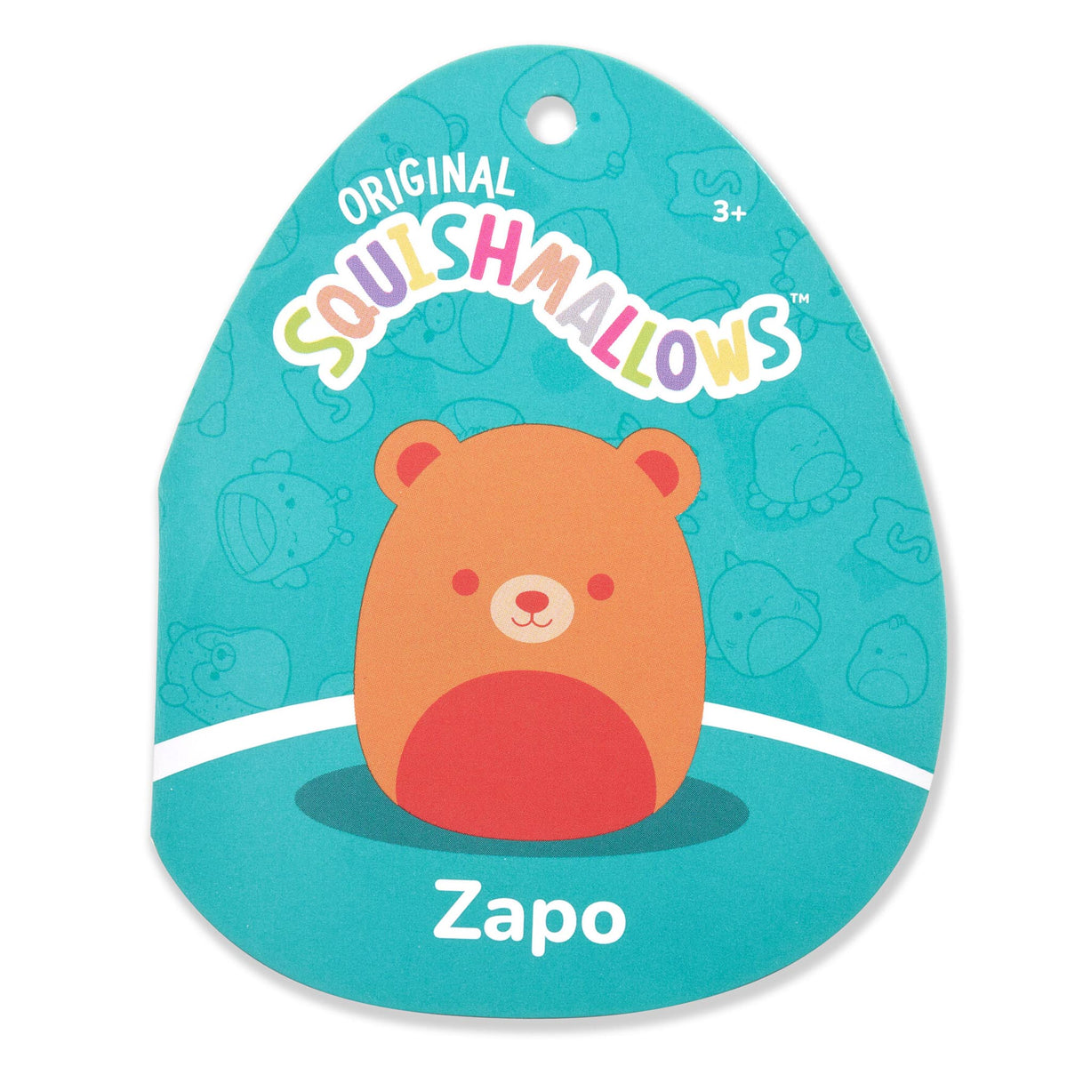 Squishmallows 12" Zapo the Neon Orange Bear | Jazwares