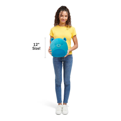 Squishmallows 12" Blubo the Neon Blue Bear | Jazwares