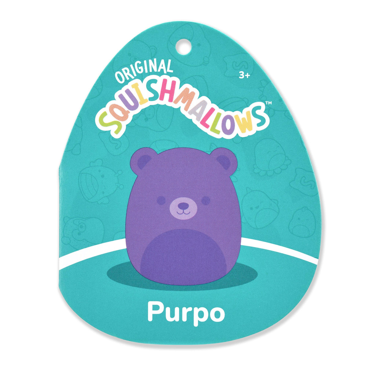Squishmallows 12" Purpo the Neon Purple Bear | Jazwares