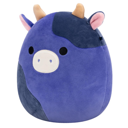 Squishmallows 8" Ingred the Purple and Black Spotted Cow | Jazwares