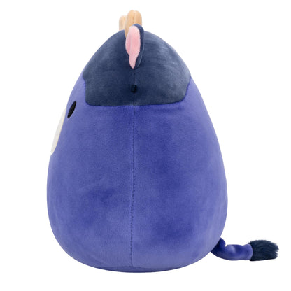 Squishmallows 8" Ingred the Purple and Black Spotted Cow | Jazwares