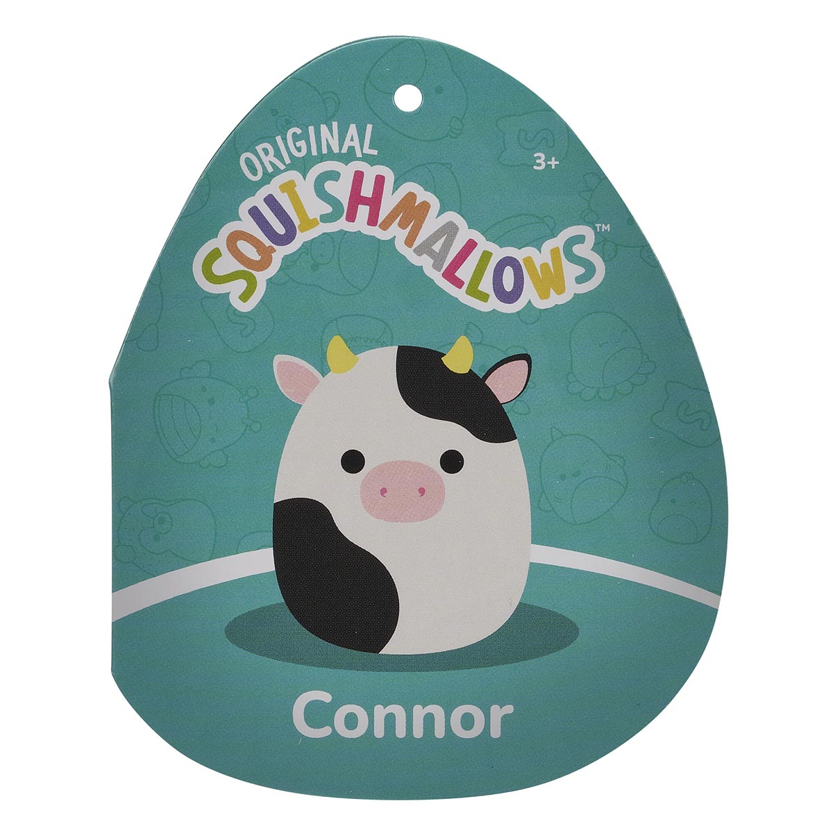 Squishmallows 5" Connor the Black and White Cow | Jazwares
