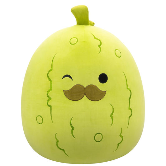 Squishmallows 24-Inch Charles the Pickle with Mustache | Jazwares